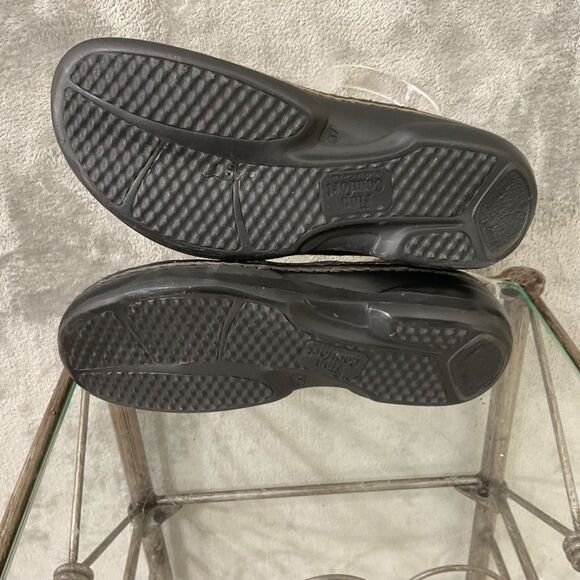 Finn Comfort Women’s  Sandal Size 37 6.5 Tan Adjustable Triple Strap Shoe - Picture 9 of 10